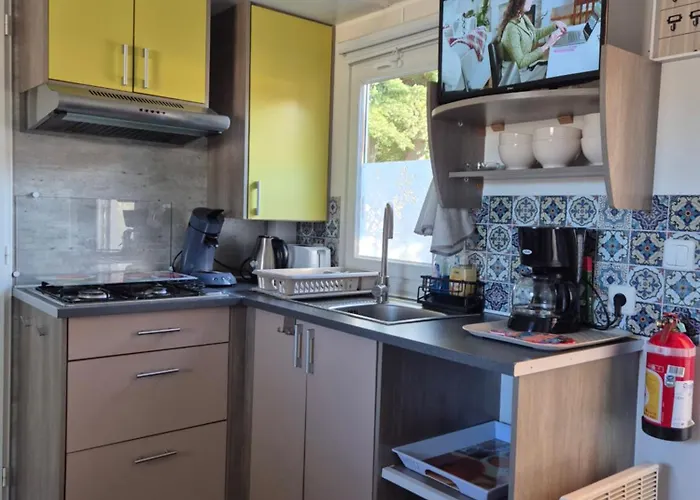 Mobil-home Climatise 6 Personnes A La Nouvelle 포르트라누벨